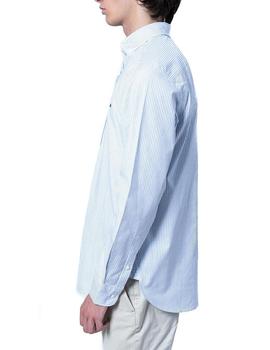 Camisa Edmmond Studios Mark 2 azul/blanco hombre