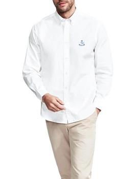 Camisa Façonnable SPW Birdie Popelín blanco