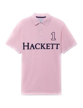 Polo Hackett Archive rosa hombre