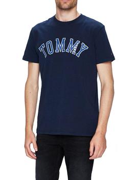 Camiseta Tommy Hilfiger Denim Essential marino