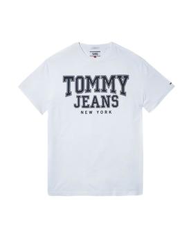 Camiseta Tommy Denim Tjm Essential College blanco