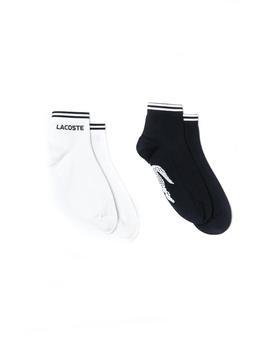 Pack Calcetines Lacoste Sport RA8495 blanco/negro