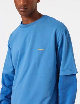 Camiseta Edmmond Logo azul hombre