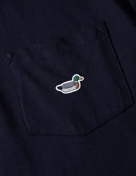 Camiseta Edmmond Duck Patch marino hombre