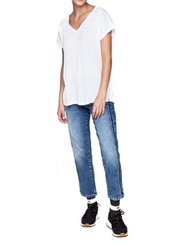 Camiseta Pepe Jeans Mabel blanco roto