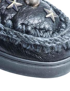 Botas Mou Eskimo Sneaker Studs - Stars negro mujer
