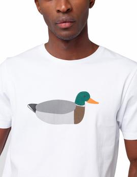 Camiseta Edmmond Studios Duck Hunk blanco hombre