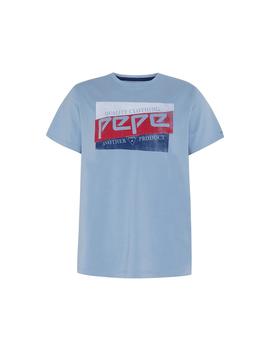 Camiseta Pepe Jeans Dominik azul hombre