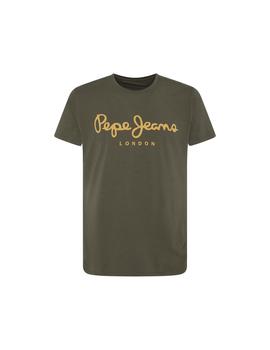 Camiseta Pepe Jeans Original Stretch marrón hombre