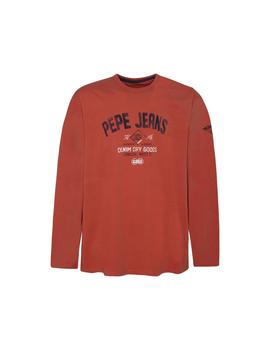 Camiseta Pepe Jeans Janick rojo hombre