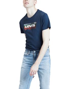Camiseta Levi's Housemark Graphic Tee marino hombre