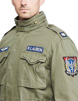 Chaqueta Ralph Lauren M65 Combat Lined verde hombre