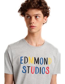 Camiseta Edmmond Marker Tee gris hombre