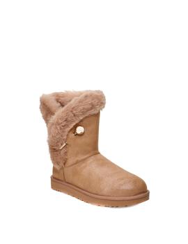 Botas Ugg W Classic Fluff Pin beige mujer