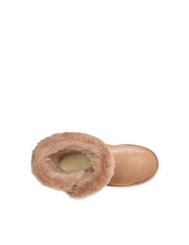 Botas Ugg W Classic Fluff Pin beige mujer