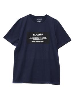 Camiseta Ecoalf Natal Label marino hombre