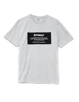 Camiseta Ecoalf Natal Label gris hombre