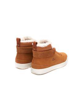 Botín Lacoste Explorateur Thermo camel mujer