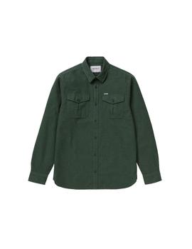 Camisa Carhartt L/S Vendor verde hombre