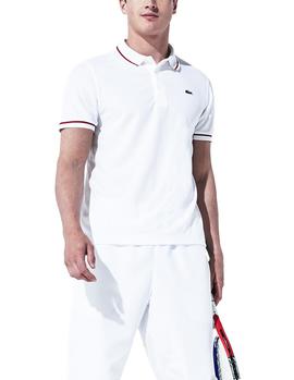 Polo Tenis Lacoste Sport DH9630 blanco hombre