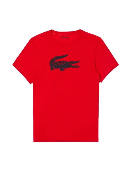 Camiseta Lacoste rojo/marino hombre