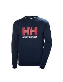 Felpa Helly Hansen Logo Crew Sweat marino hombre