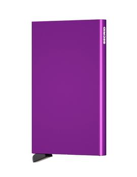 Tarjetero Secrid Cardprotector aluminio violeta