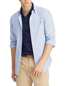 Camisa Ralph Lauren Stripes azul/blanco hombre