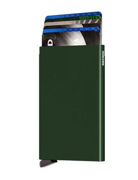 Tarjetero Secrid Cardprotector aluminio verde