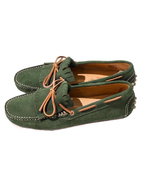 Zapatos Leyva verde hombre