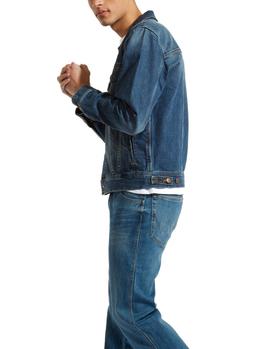 Cazadora Wrangler Classic Jacket azul hombre