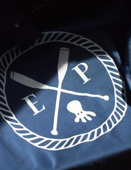 Felpa El Pulpo Logo Grande índigo hombre