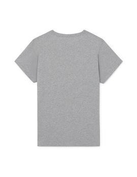 Camiseta HKT by Hackett Monkey Barrel gris hombre