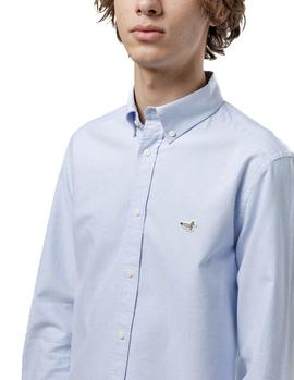 Camisa Edmmond Duck Edition Oxford azul hombre