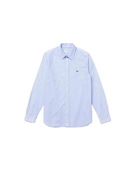 Camisa Lacoste CH7546 Slim Fit azul hombre