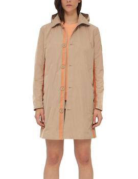 Impermeable Ecoalf Omawi Overall tostado mujer