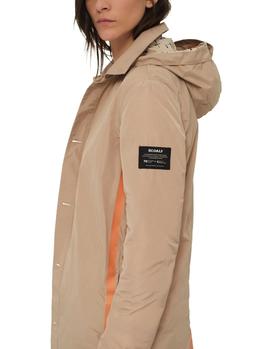 Impermeable Ecoalf Omawi Overall tostado mujer