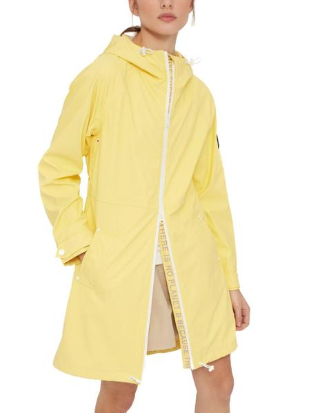 Impermeable Picton amarillo mujer