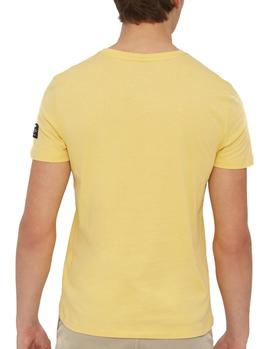 Camiseta Ecoalf Natal Because Classic amarillo hombre