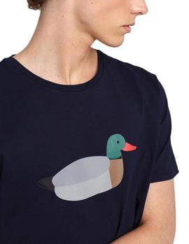 Camiseta Edmmond Duck Hunt marino hombre
