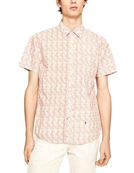 Camisa Pepe Jeans Lincoln coral hombre