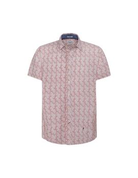 Camisa Pepe Jeans Lincoln coral hombre