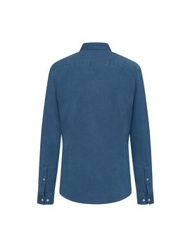 Camisa HKT by Hackett Indigo Texture azul hombre