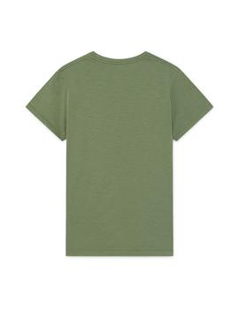 Camiseta HKT by Hackett Lion Print verde hombre