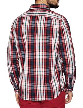 Camisa Lacoste CH8444 rojo hombre