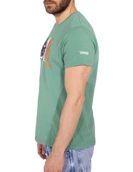 Camiseta Norton Weiss verde hombre