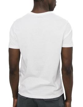Camiseta Ecoalf Natal Because blanco hombre