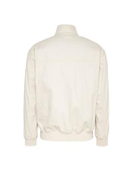 Cazadora Tommy Jeans Cuffed Cotton Jacket crema hombre