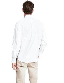 Camisa Façonnable SPW Birdie Popelín blanco