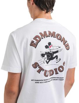 Camiseta Edmmond Lousy blanco hombre